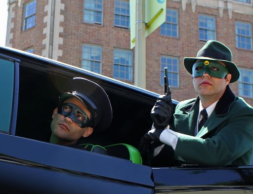 Green Hornet at the Culver City Car Show